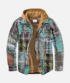 Varel | Veste à carreaux patchwork élégante