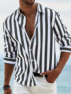Laluna® | Riviera Streep Shirt