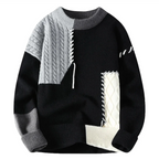 Siaparis | Pull à Patchs Artistiques