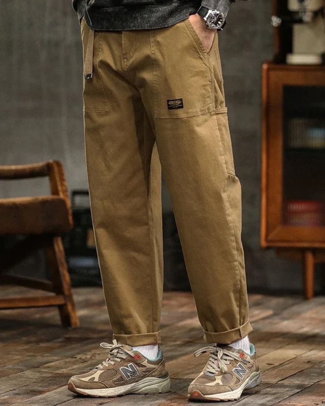 ROSSI ROME | PANTALONS CARGO CLASSIQUES