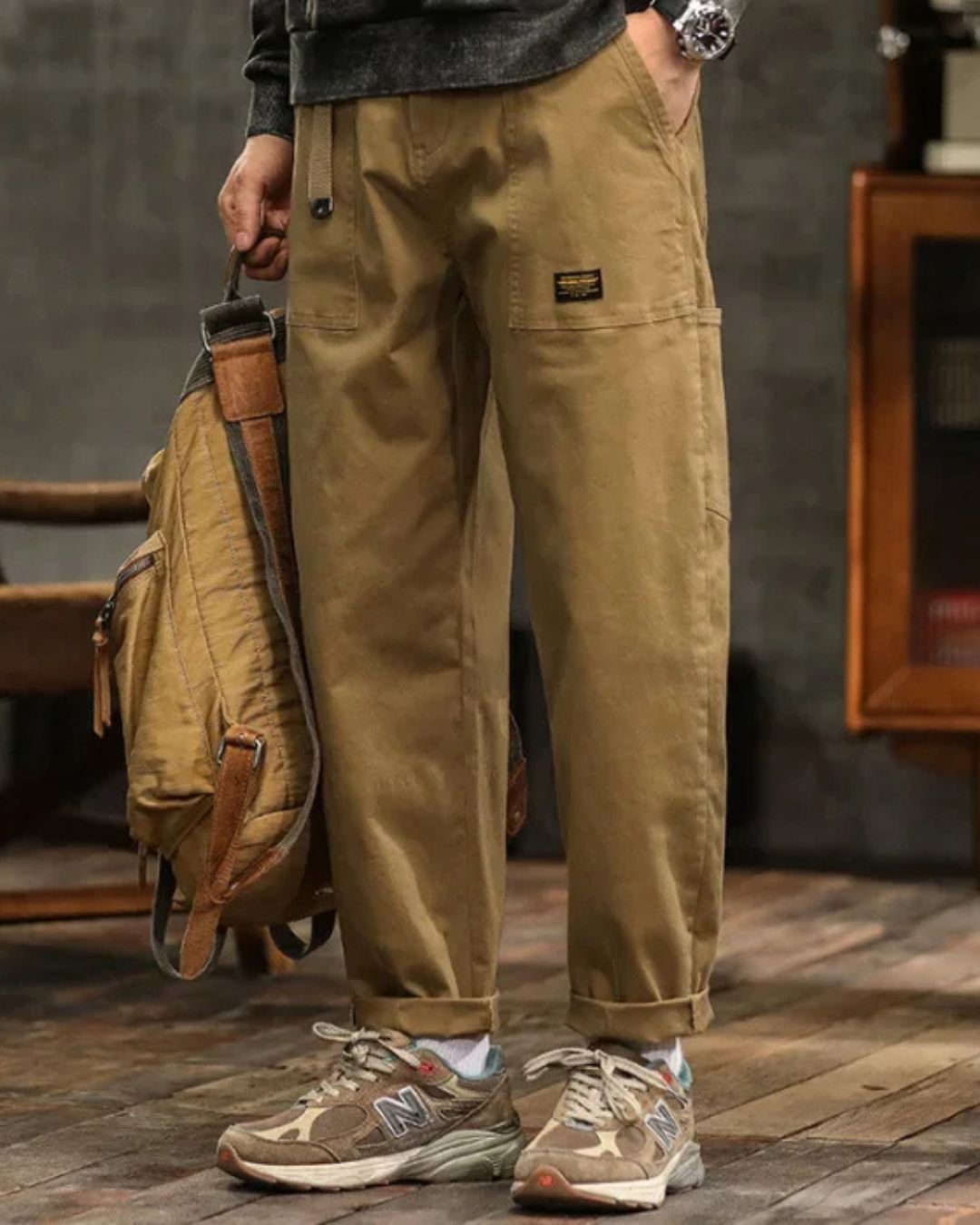 ROSSI ROME | PANTALONS CARGO CLASSIQUES
