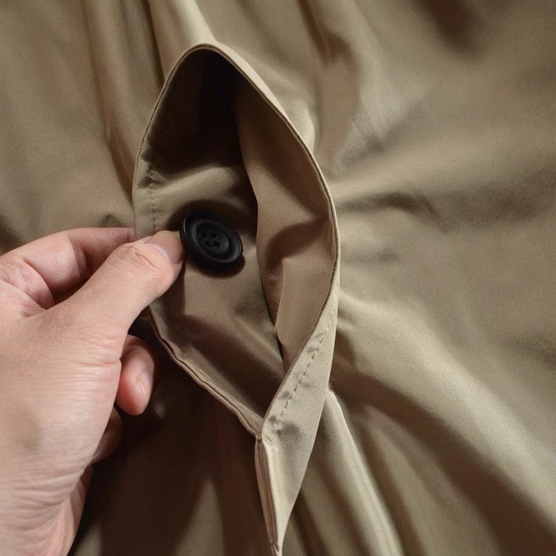 Verdi | Manteau Long Côtier en Laine