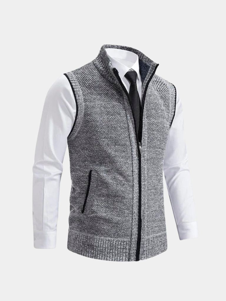 Gilet Élégant zippé intégral - Viretti