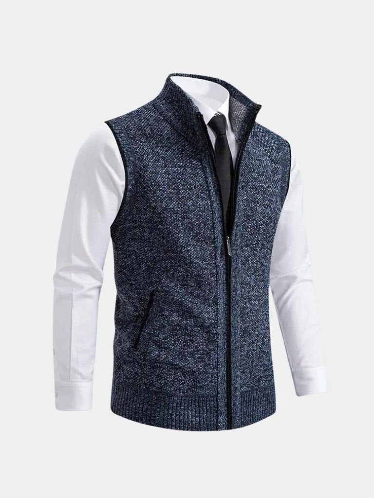 Gilet Élégant zippé intégral - Viretti