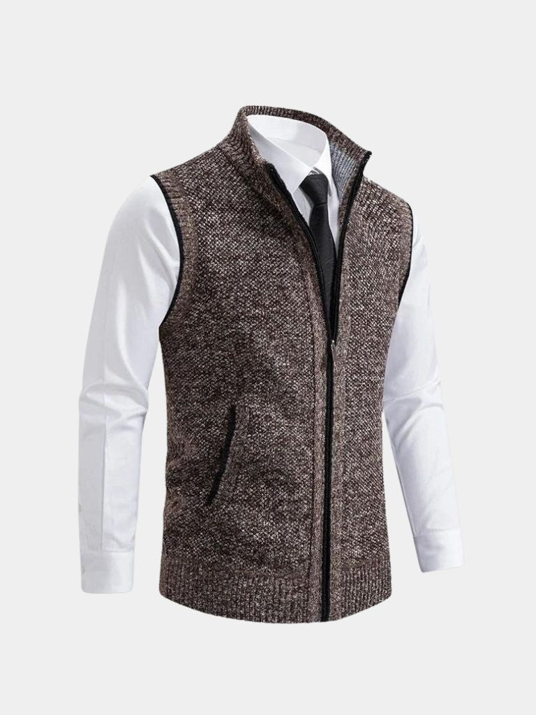Gilet Élégant zippé intégral - Viretti
