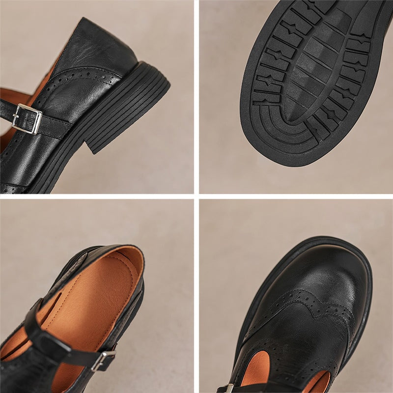 Verda - Élégante Chaussure en Cuir
