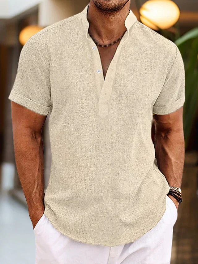 Leblanc™ | Chemise en lin pour hommes
