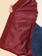 Josephine – Manteau Trench d’Hiver à Boutonnage Simple